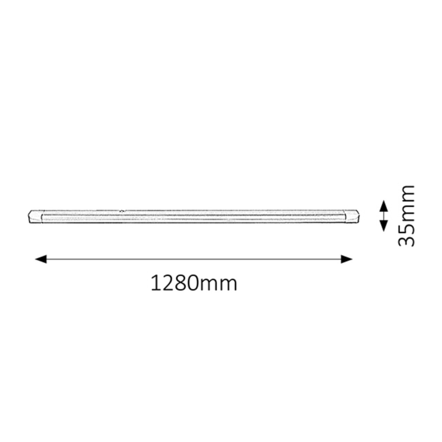 Rabalux - Lampada sottopensile 1xG13/36W/230V 128 cm