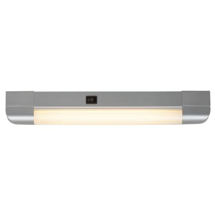 Rabalux - Réglette de cuisine BAND LIGHT 1xG13/10W/230V 39,5 cm argent