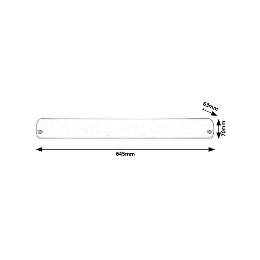 Rabalux - Réglette de cuisine LED/14,5W/230V