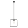Rabalux 2570 - Lampada a sospensione LEVI E27/60W