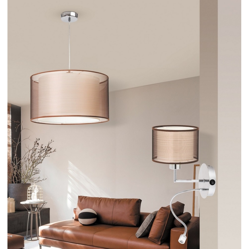 Rabalux 2629 - Applique ANASTASIA E27/60W + LED/1W