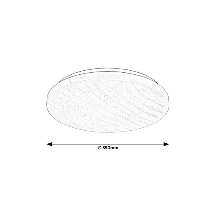 Rabalux - Plafoniera LED dimmerabile LED/24W/230V