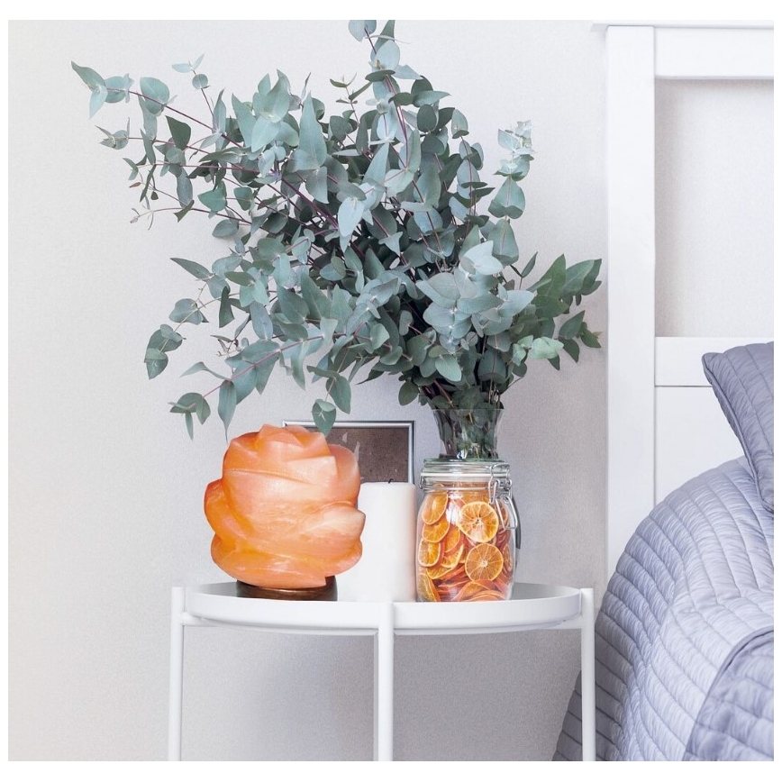Rabalux - Lampe de sel 1xE14/15W/230V acacia 3,5 kg