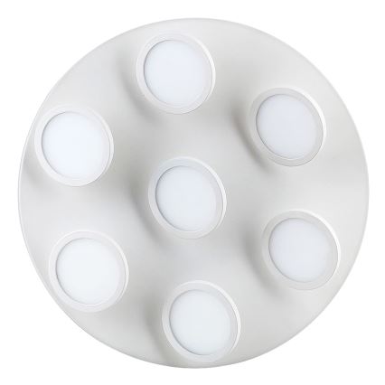 Rabalux 2715 - Lampadario LED fisso ELSA 7xLED/6W/230V bianco