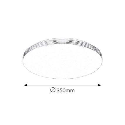 Rabalux - Plafonnier LED 1xLED/18W/230V