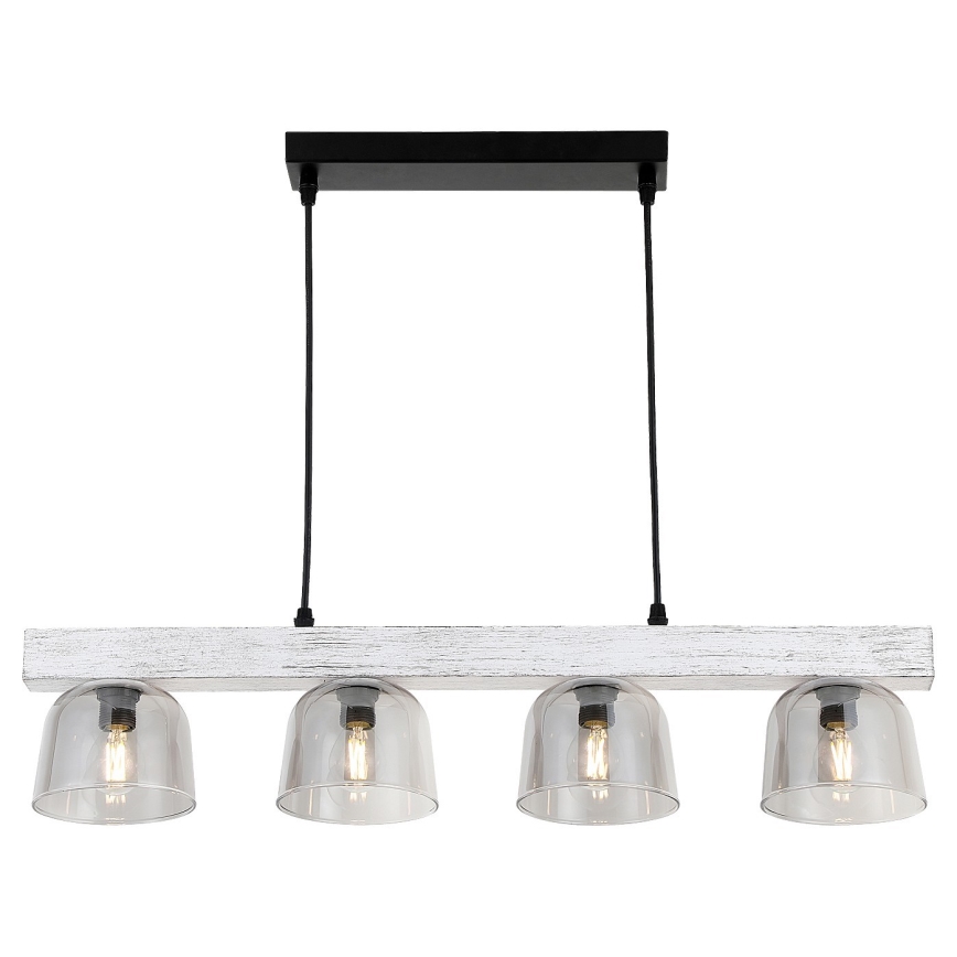 Rabalux - Lampadario su corda 4xE14/40W/230V