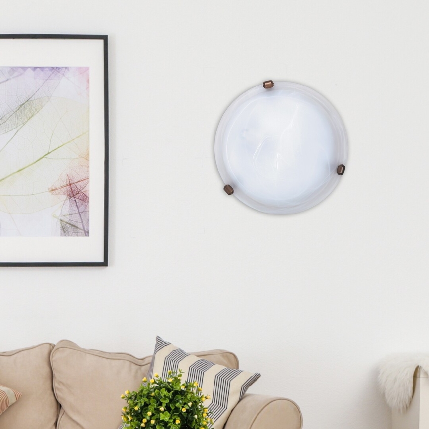 Rabalux - Deckenleuchte 1xE27/60W/230V Alabasterglas