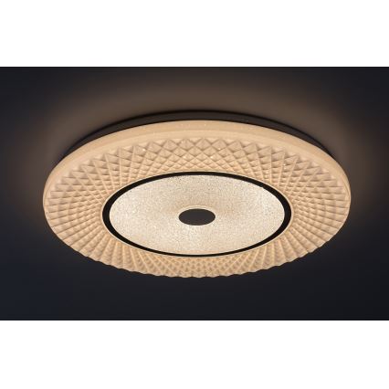 Rabalux - Dimmbare LED-Deckenleuchte LED/72W/230V 3000-6500K + Fernbedienung Ø 48 cm