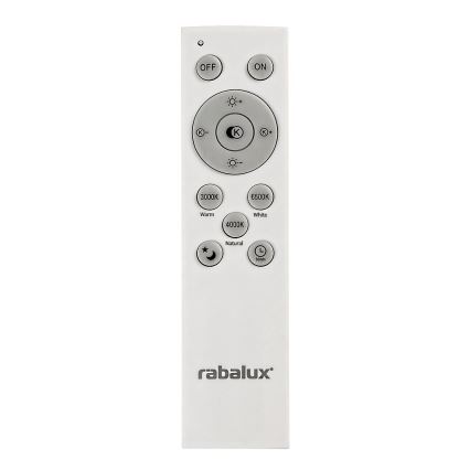 Rabalux - LED dimmbare Deckenleuchte LED/72W/230V 3000-6500K + Fernbedienung