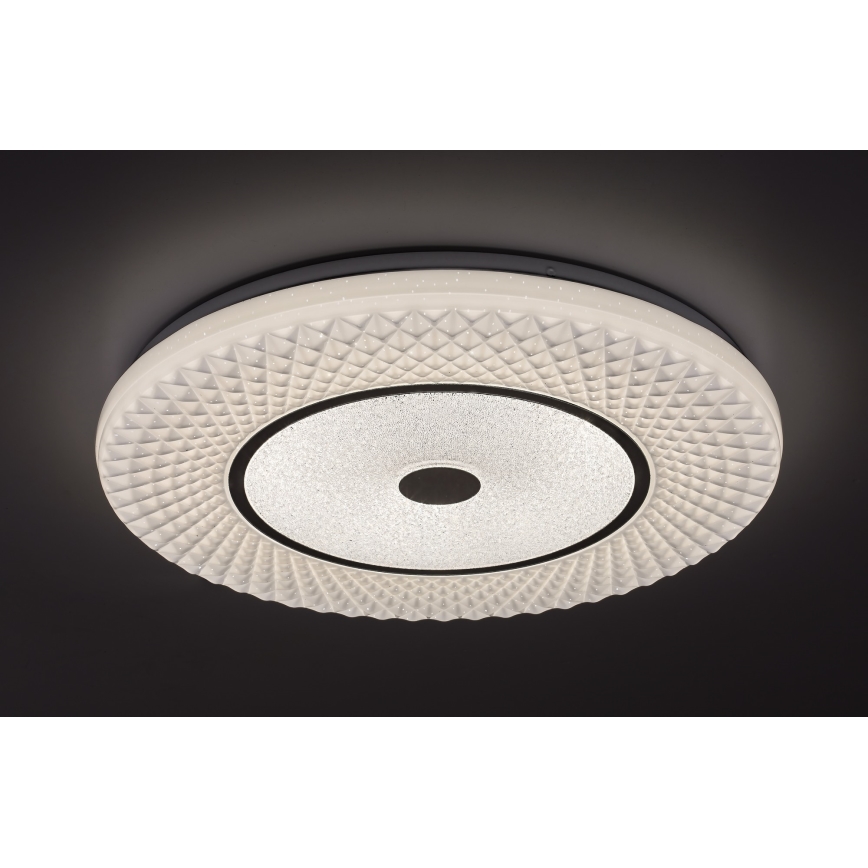 Rabalux - Plafonnier LED à intensité variable 72W/230V 3000-6500K avec télécommande Ø 48 cm