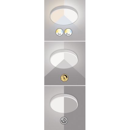Rabalux - Dimmbare LED-Deckenleuchte LED/60W/230V 60 cm + Fernbedienung Ø 60 cm