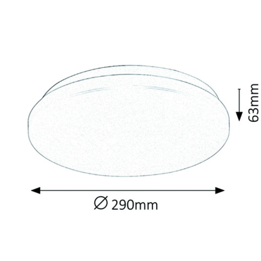 Rabalux - LED-Deckenleuchte LED/20W/230V Ø 29 cm