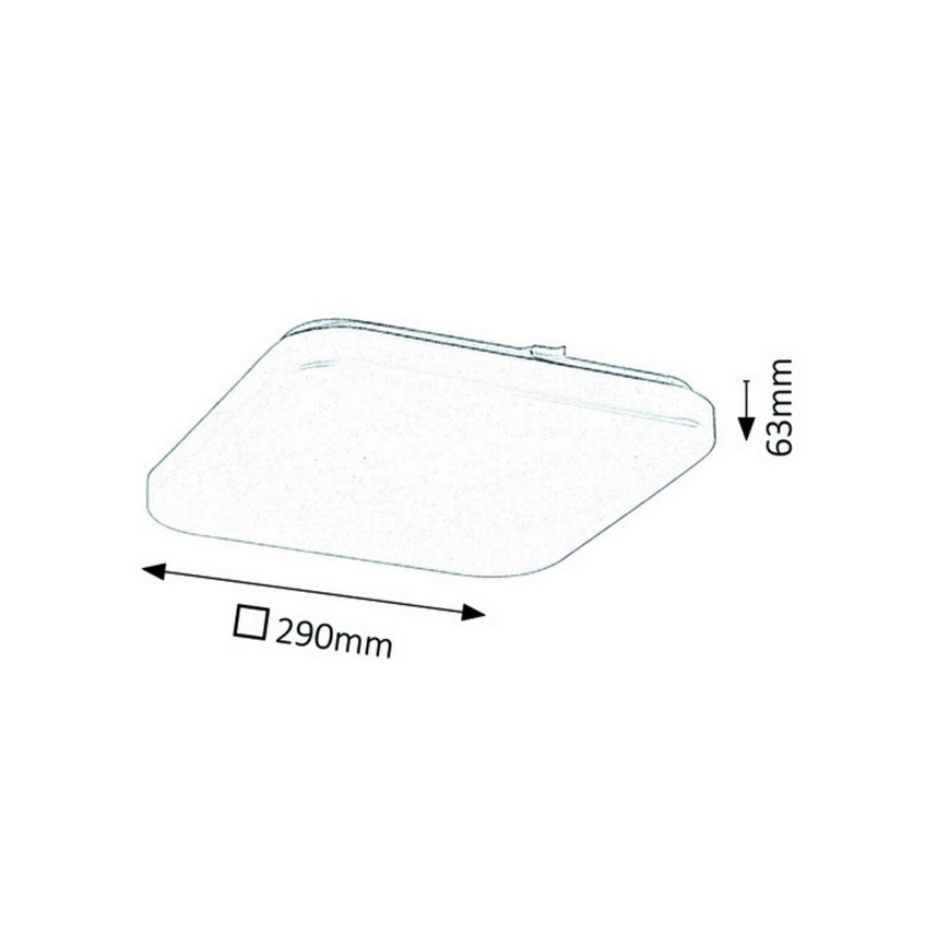 Rabalux - Plafonnier LED LED/20W/230V