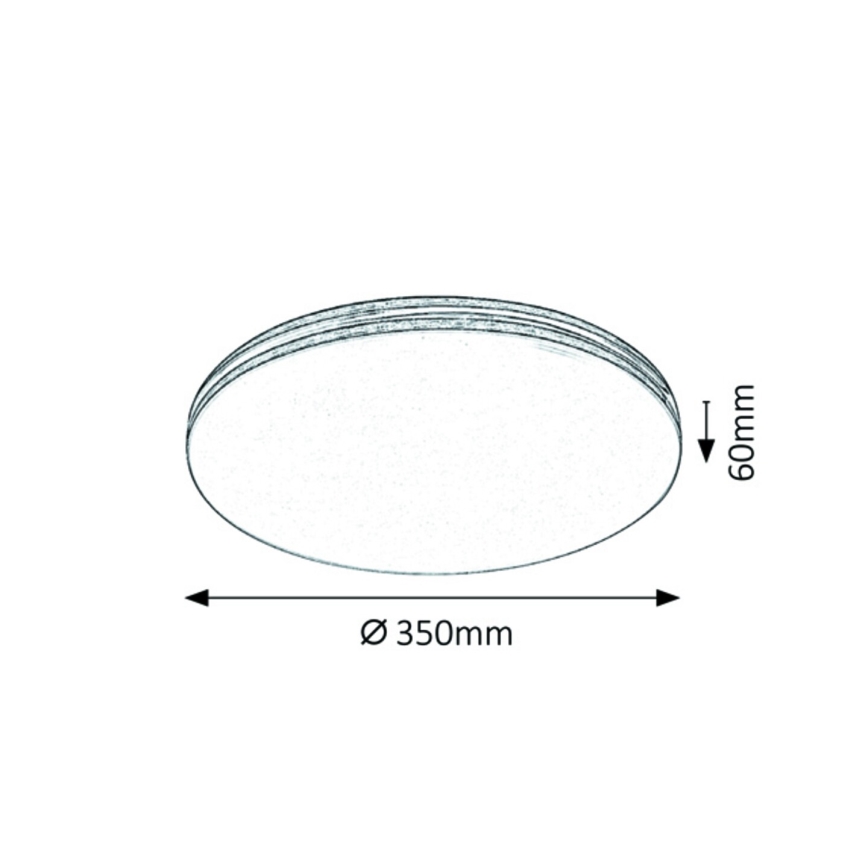 Rabalux - Plafonnier LED/18W/230V Ø 35 cm
