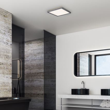 Rabalux - Plafonnier LED pour salle de bains LED/15W/230V IP44 25x25 cm