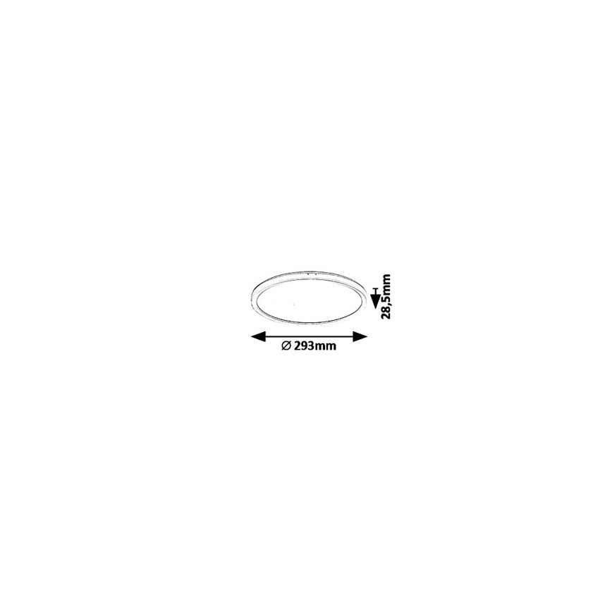 LED Deckenleuchte PAVEL LED/18W/230V