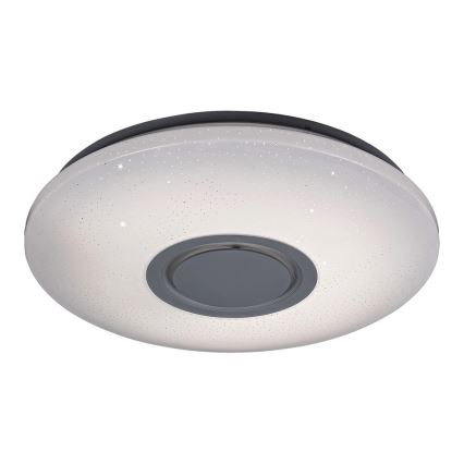 Rabalux - Dimmbare LED-RGB-Deckenleuchte mit Lautsprecher LED/24W/230V Wi-Fi + Fernbedienung