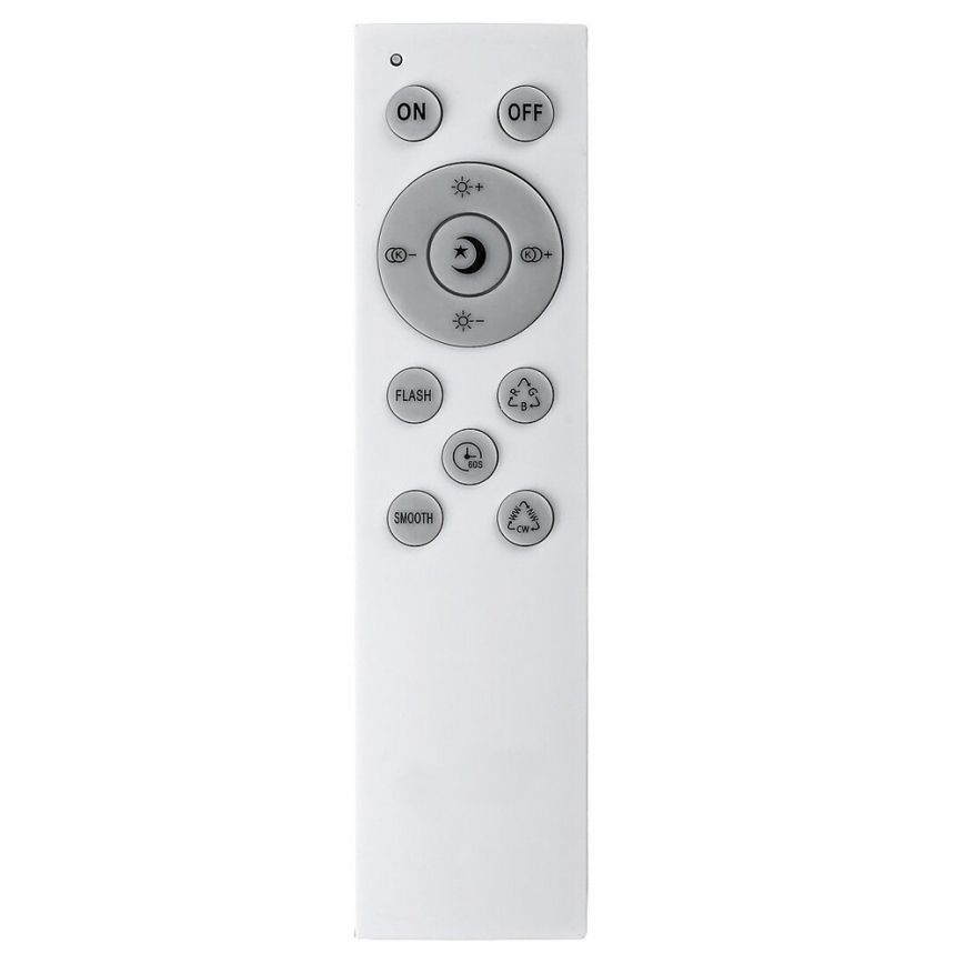 Rabalux - LED RGB dimmbare Deckenleuchte mit Lautsprecher, LED/24W/230V, Wi-Fi Tuya + Fernbedienung, Ø 40 cm
