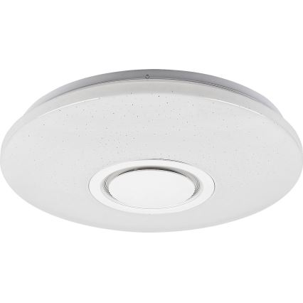 Rabalux - Plafonnier LED RGB dimmable avec haut-parleur, 24 W/230 V, Wi‑Fi Tuya + télécommande, Ø 40 cm
