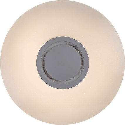 Rabalux - Plafonnier LED RGB dimmable avec haut-parleur, 24 W/230 V, Wi‑Fi Tuya + télécommande, Ø 40 cm