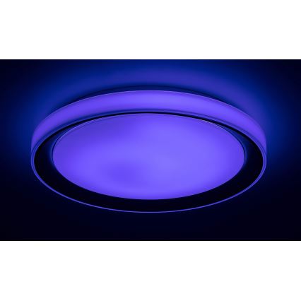 Rabalux - Plafonnier LED RGB dimmable LED/40W/230V 2700-6500K Wi-Fi Tuya Ø 51 cm + télécommande