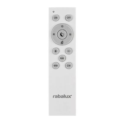 Rabalux - Plafoniera LED RGB dimmerabile LED/40W/230V 2700-6500K Wi-Fi Tuya  + telecomando