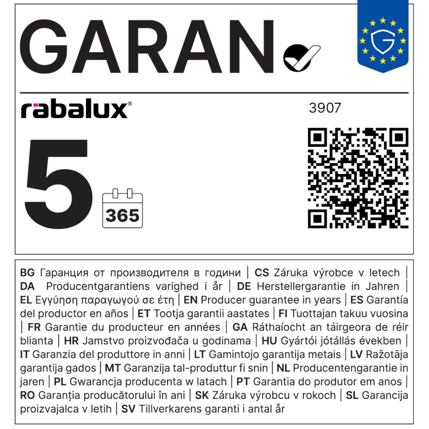 Rabalux - LED-Bilderleuchte LED/8W/230V