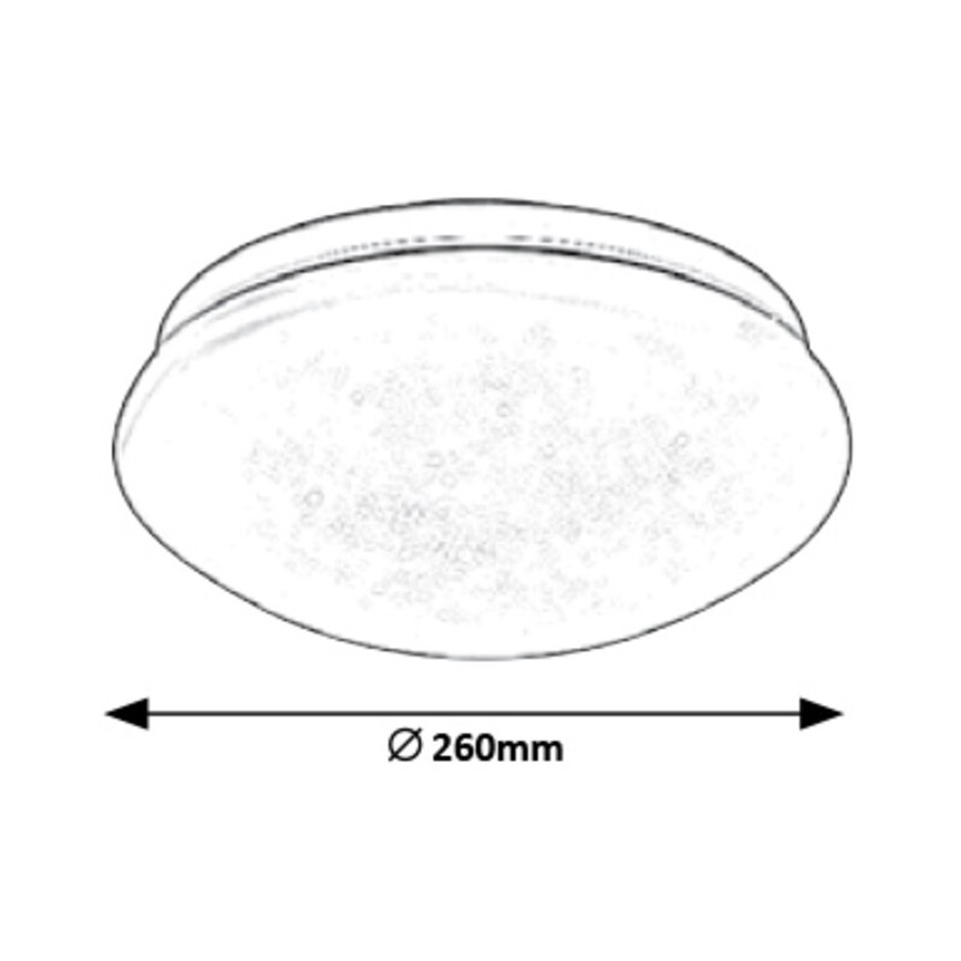 Rabalux - Plafonnier LED LED/12W/230V