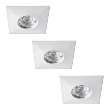 Rabalux - 3er-Set LED-Badezimmer-Einbauleuchte 4W/230V IP44