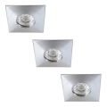 Rabalux - 3er-Set LED-Badezimmer-Einbauleuchten LED/4W/230V IP44