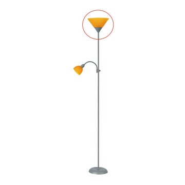 Rabalux 4026 - Paralume di ricambio per lampada da terra ACTION E27 grande  - arancione