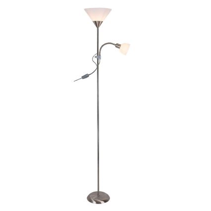 Rabalux - Lampadaire 1xE27/100W+E14/25W