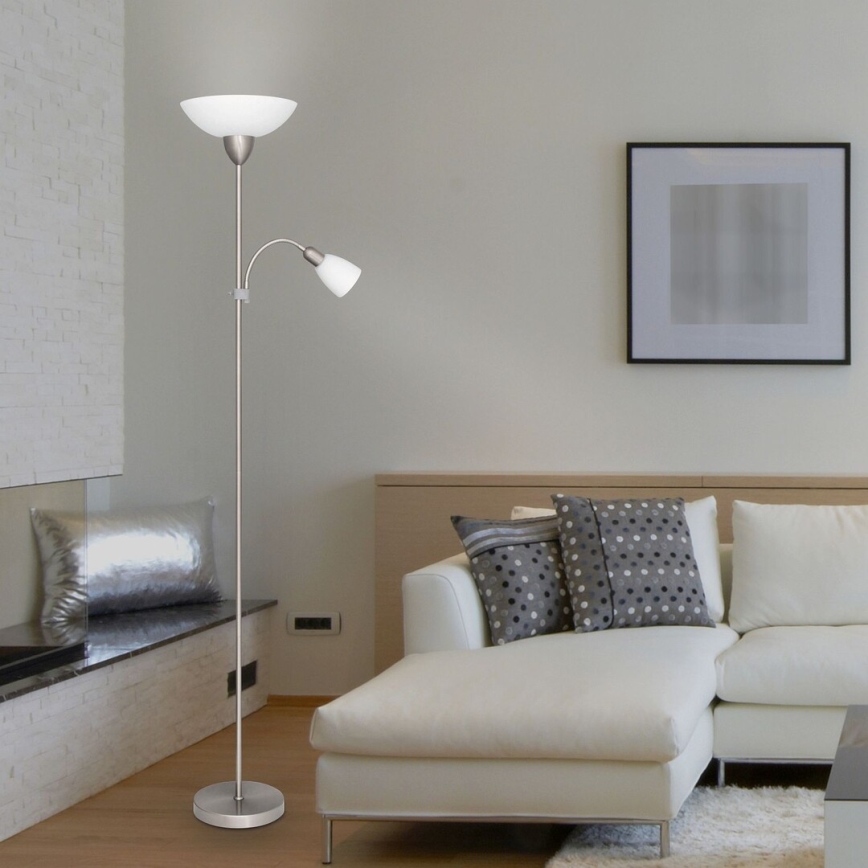 Rabalux - Lampada da terra 1xE27/60W+E14/40W