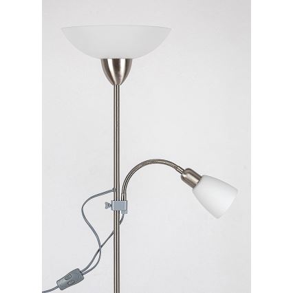 Rabalux - Lampada da terra 1xE27/60W+E14/40W