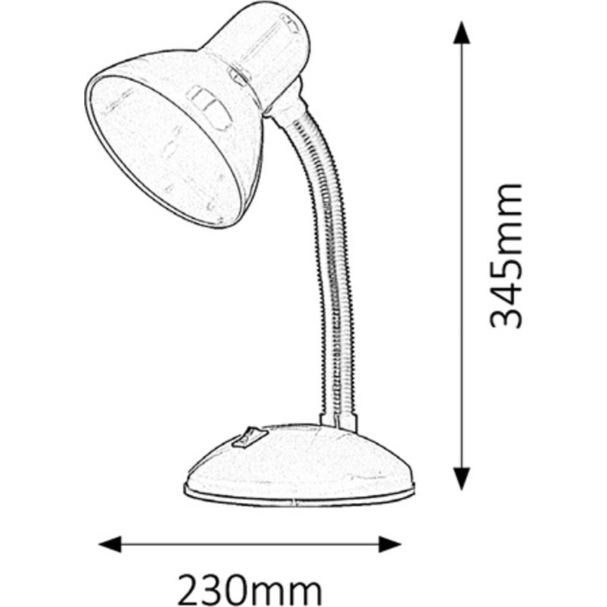 Rabalux - Tischlampe 1xE27/40W/230V