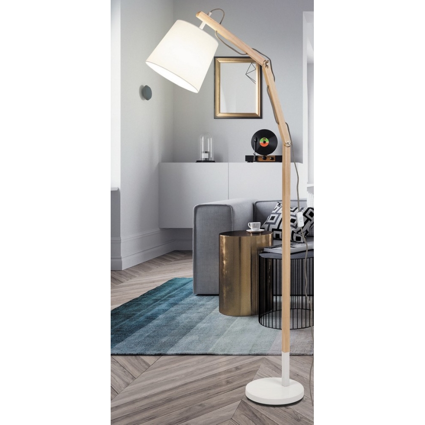 Rabalux - Lampada con piedistallo E27/60W faggio