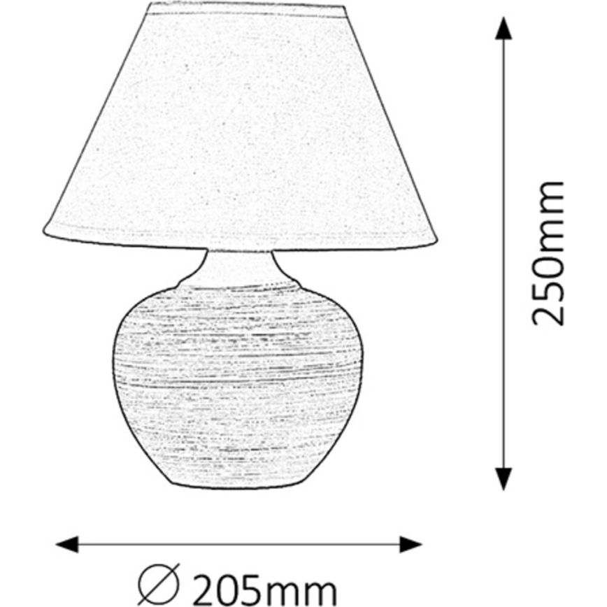 Rabalux - Lampada da tavolo E14/40W