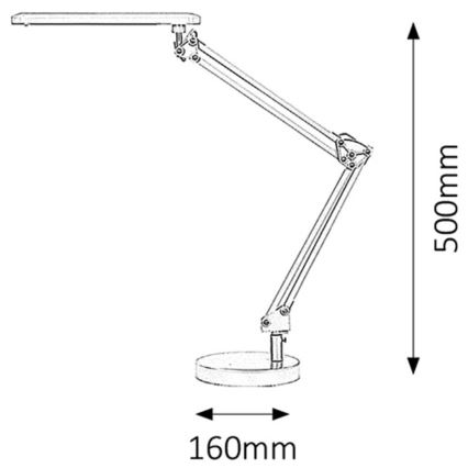 Rabalux - Lampada da tavolo LED/5,6W/230V