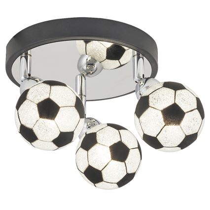 Rabalux 4473 - Faretto LED per bambini 3xLED/4W/230V bianco