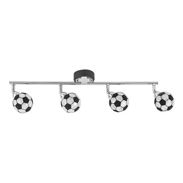 Rabalux 4474 - Faretto LED per bambini 4xG9/4W/230V bianco