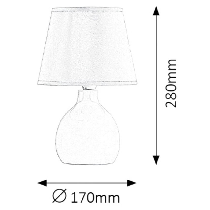 Rabalux - Tischlampe 1xE14/40W/230V