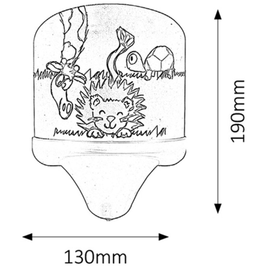 Rabalux - Applique murale pour enfants E14/7W/230V