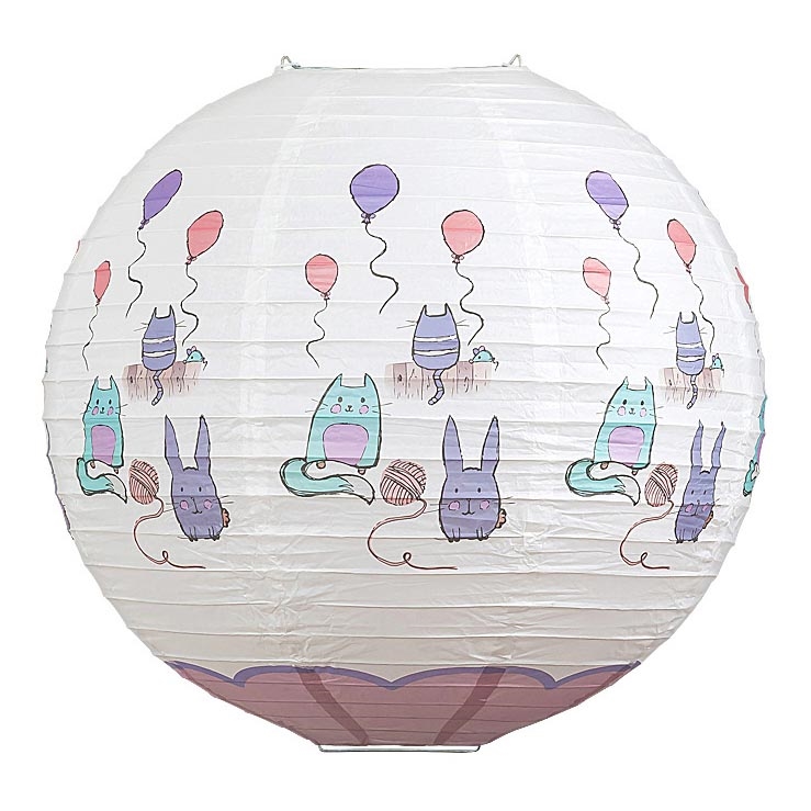 Rabalux 4632 - Kinder-Lampenschirm für Kinder-Hängeleuchte CATHY E27 d 40 cm
