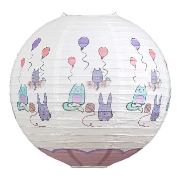 Rabalux 4632 - Paralume per bambini per lampadario per bambini CATHY E27 diametro 40 cm