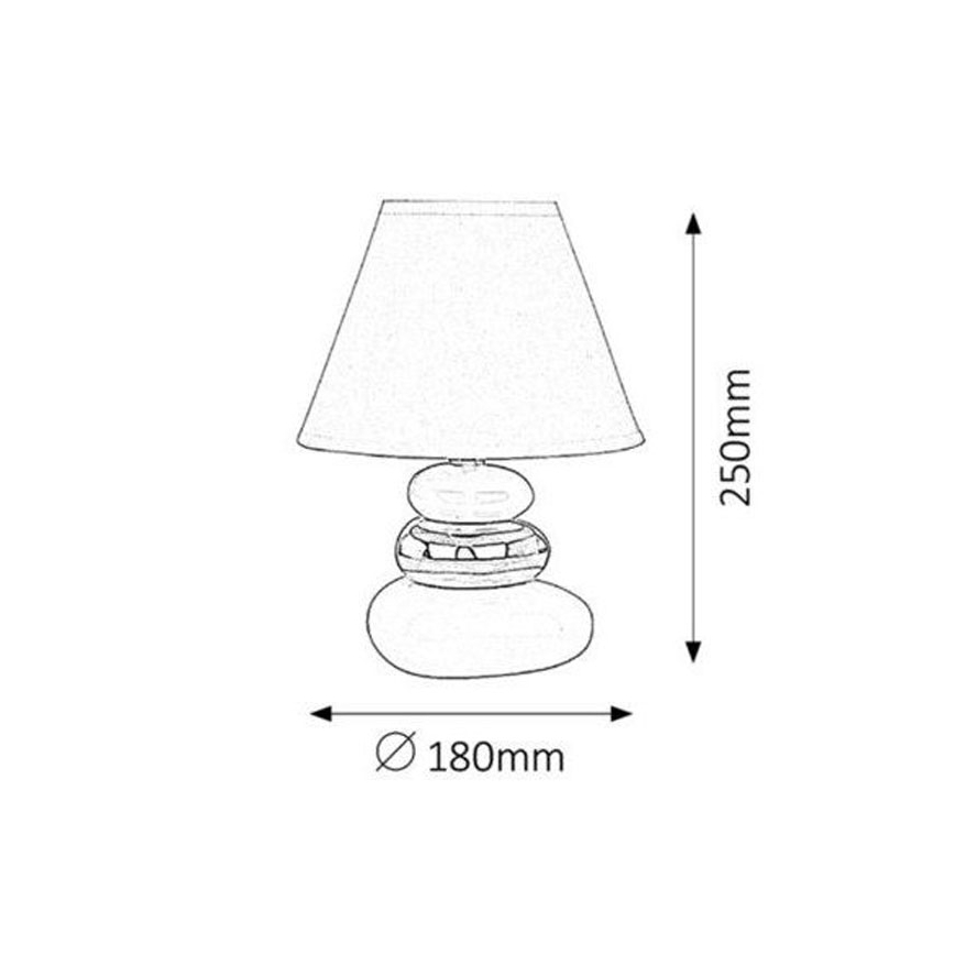 Rabalux - Lampe de table 1xE14/40W/230V