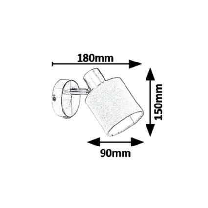 Rabalux - Spot 1xE14/25W/230V