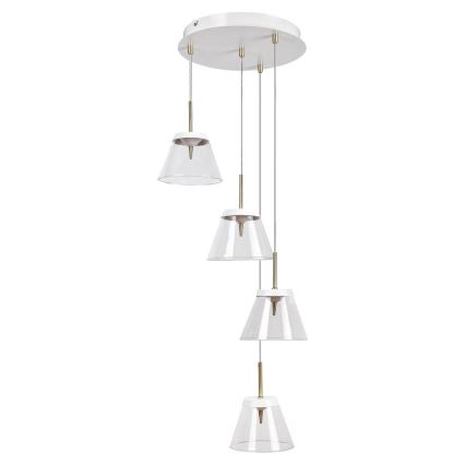 Rabalux - LED-Hängeleuchte an Schnur AVIANA 4xLED/6W/230V