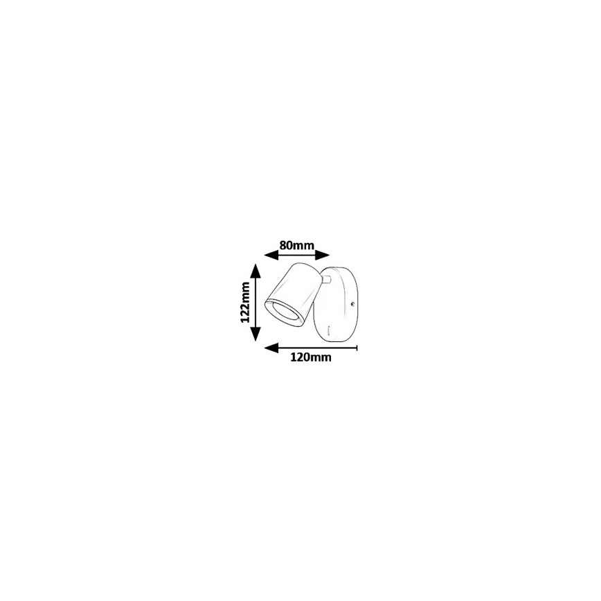 Rabalux 5045 - Luce Spot da parete a LED SOLANGE LED/6W/230V