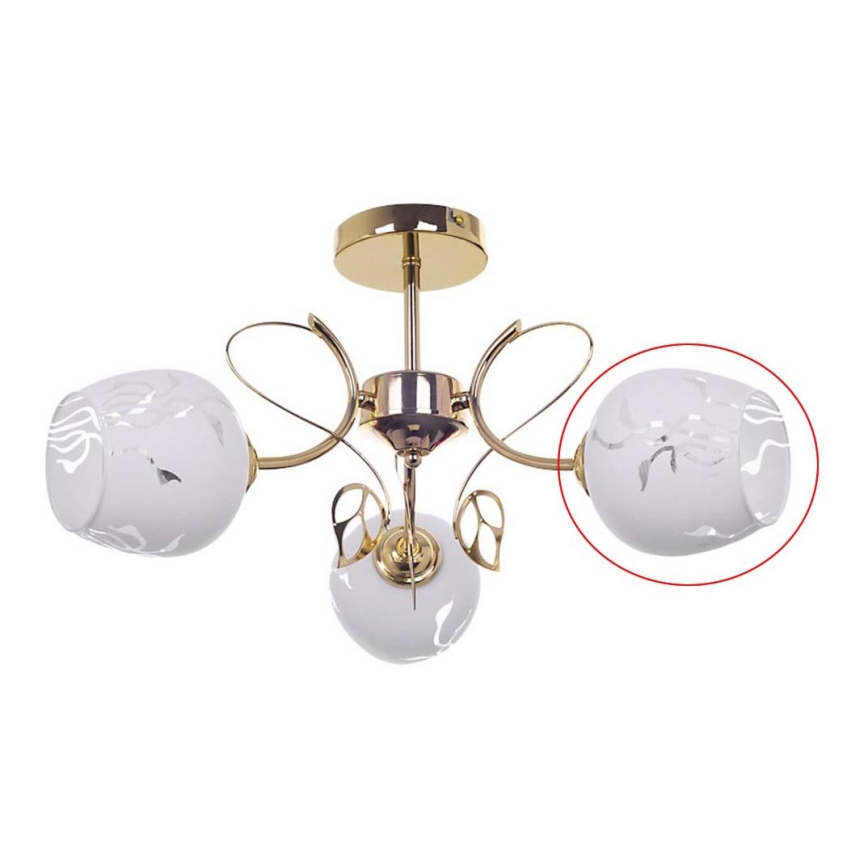 Rabalux 5098 - Vetro di ricambio per lampadario FAUNA E27