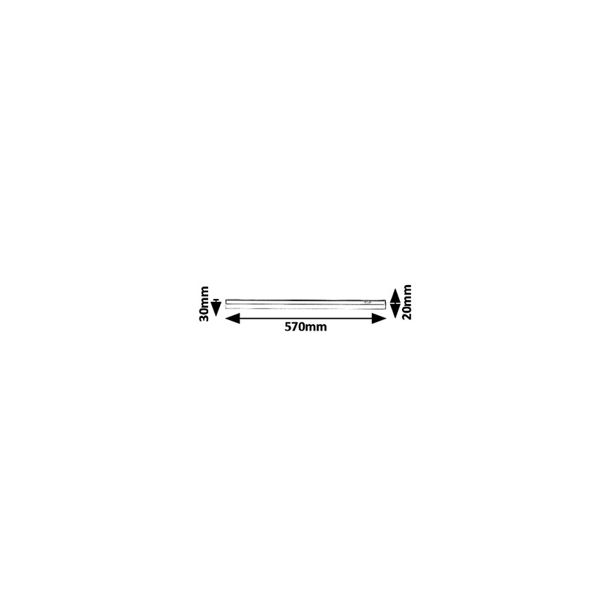 Rabalux 5217 - Réglette LED pour meuble GREG LED/9W/230V